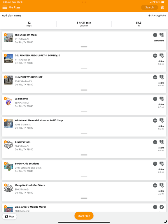 Explore Del Rio, Texas! iPad screenshot 9 - Travel app