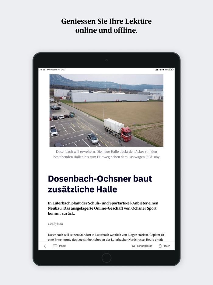 Grenchner Tagblatt E-Paper