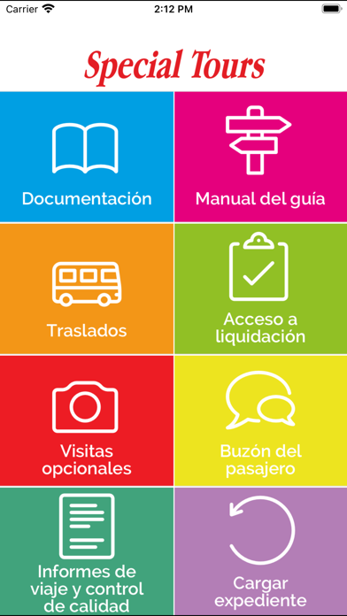 Guías Special Tours Screenshot