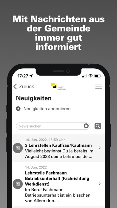 Stadt Burgdorf Screenshot