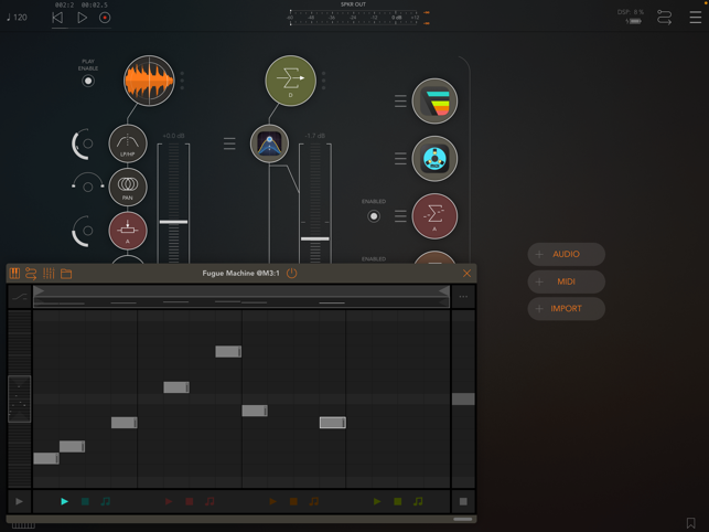 ‎AUM - Audio Mixer Screenshot