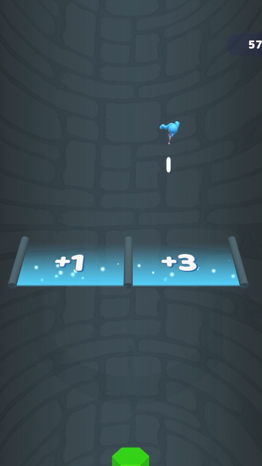 #5. Falling Crowd 3D (iOS) 由: 3A YAPIM VE YAZILIM DANISMANLIK LIMITED SIRKETI