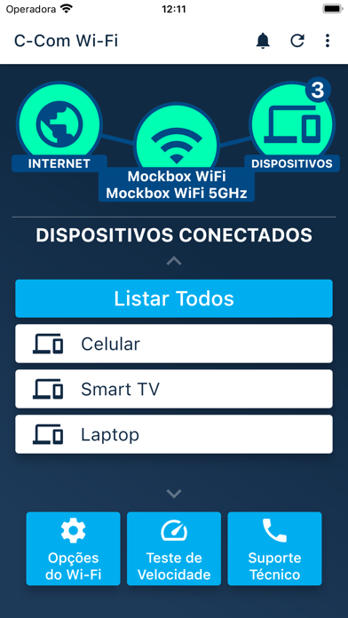 C-Com Wi-Fi Screenshot