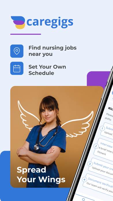 CareGigs - Nursing Jobs Screenshot