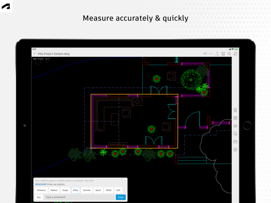 AutoCAD iPad app afbeelding 1