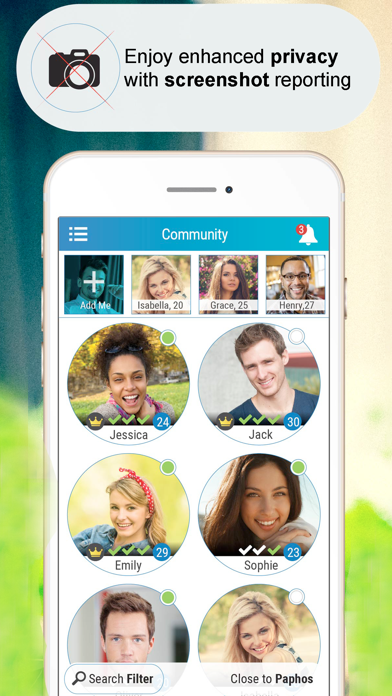 PriveTalk - Online Dating Screenshot