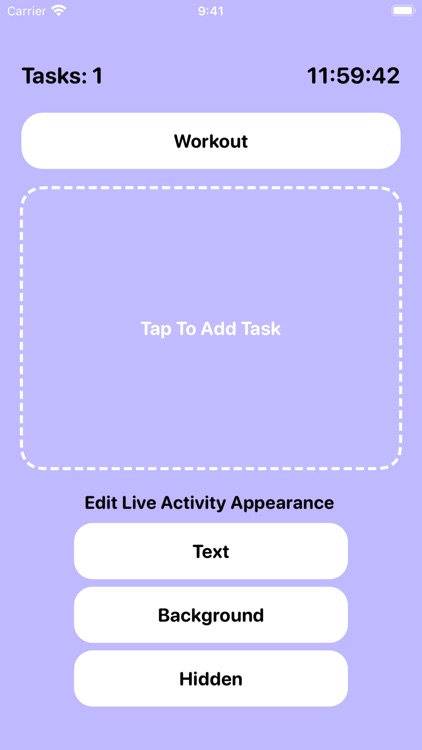 Tasks - Create Live Activities screenshot-3