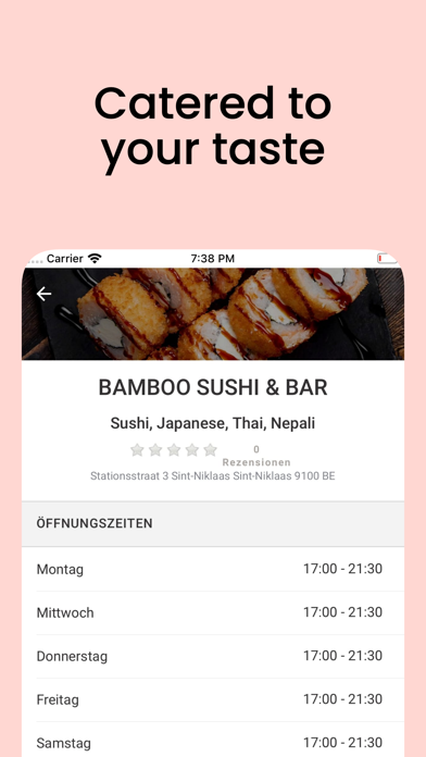 Bamboo Sushi & Bar Screenshot