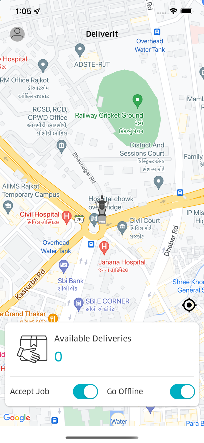 DeliverIt - Deliveryman