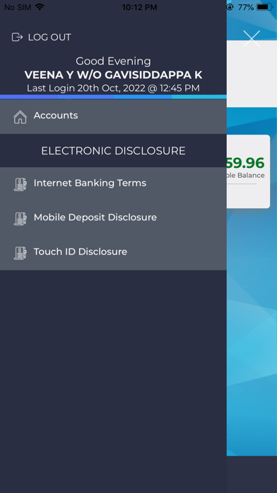 Vikas Bank Digital Banking Screenshot