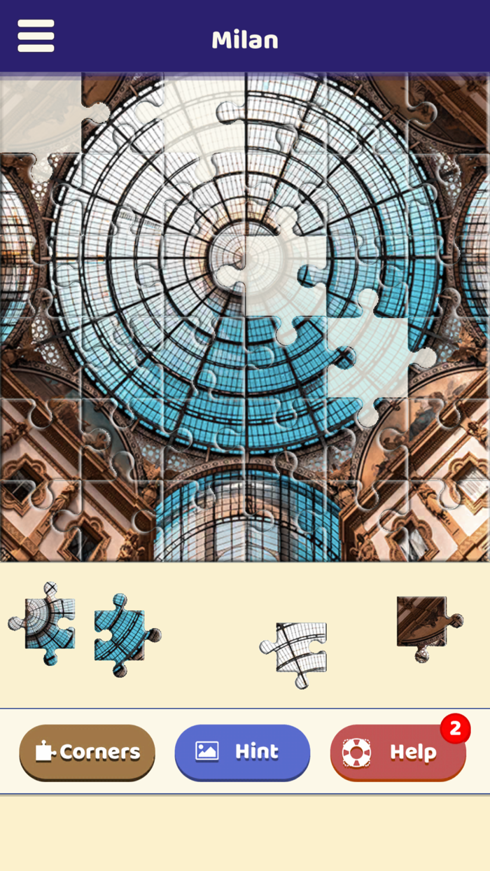 Milan Sightseeing Puzzle