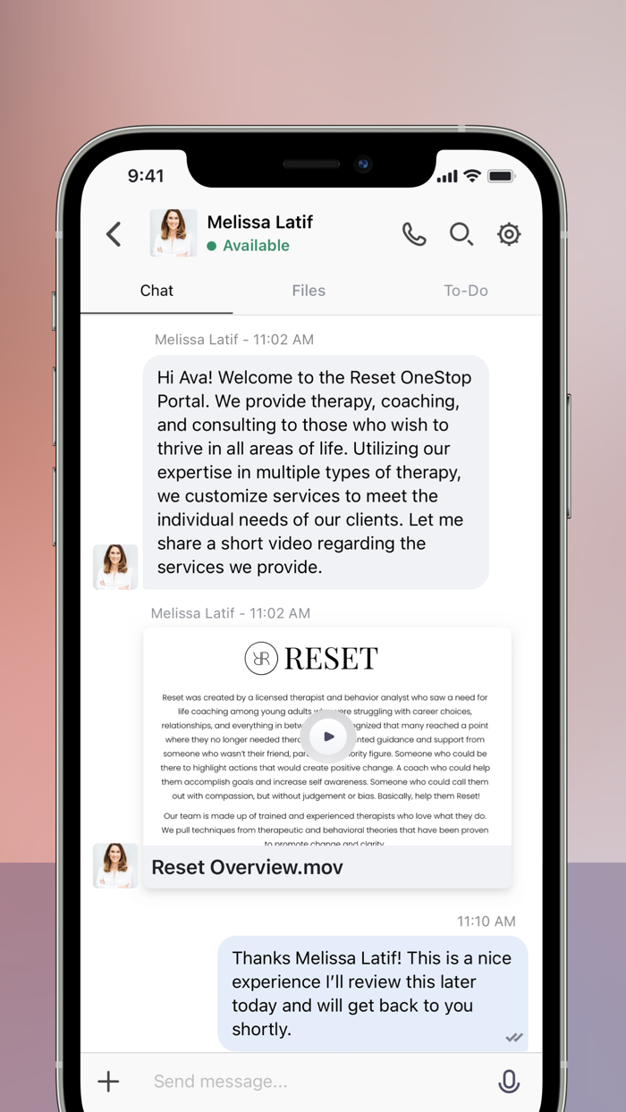 Reset Coaching and Therapy