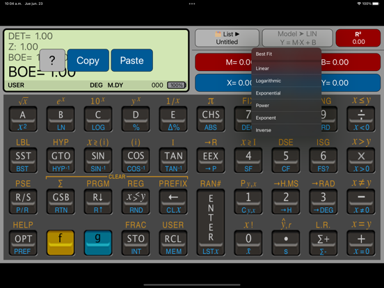 RLM-11CX iPad screenshot