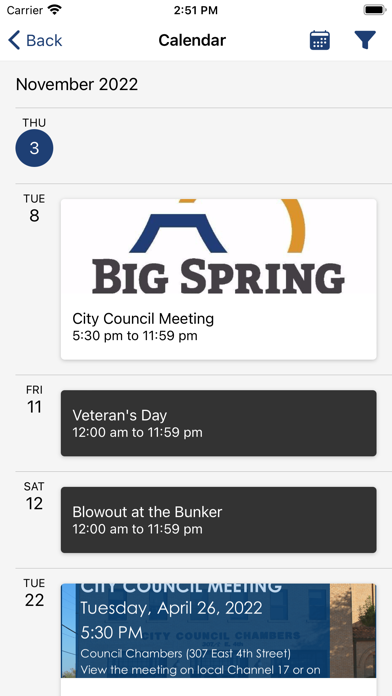 City of Big Spring Screenshot