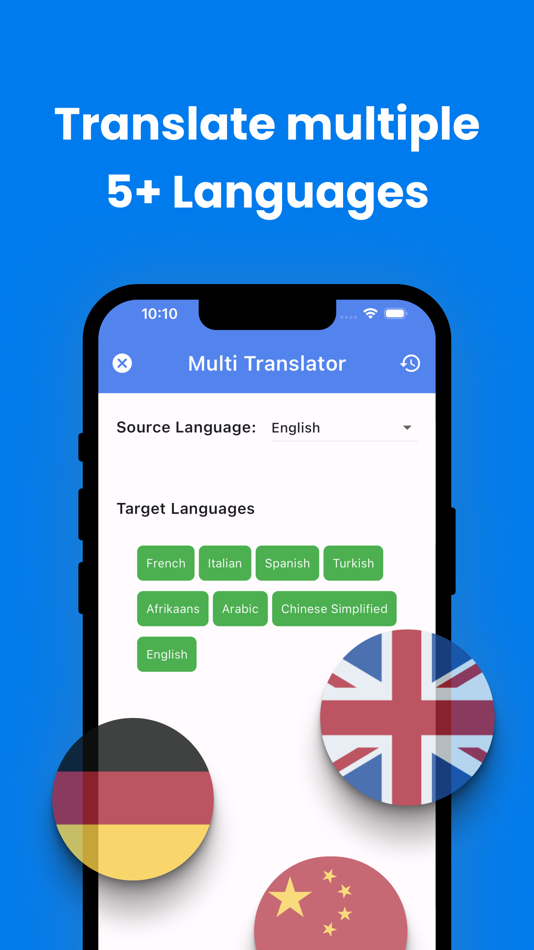 #3. Multi Translate - Language (iOS) 来自: Omer Necmi Ustel