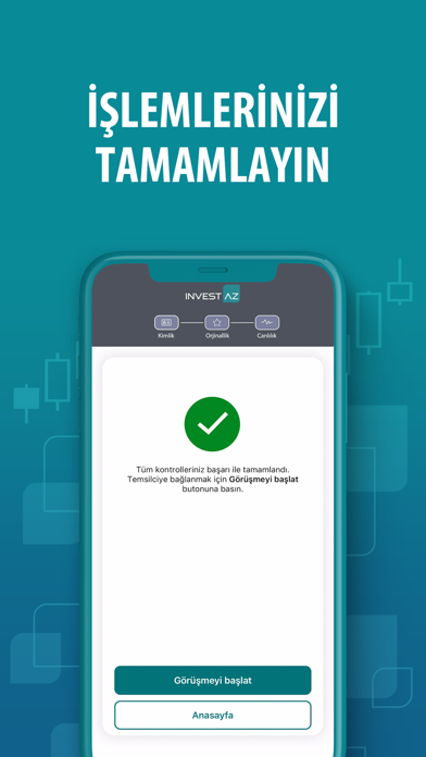 InvestAZ Online Hesap Aç Screenshot