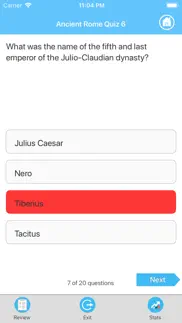 ancient rome quizzes iphone screenshot 4