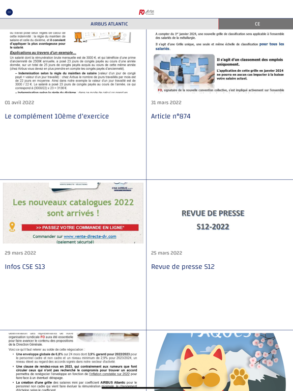 Screenshot #5 pour FO AIRBUS ATLANTIC St-Nazaire