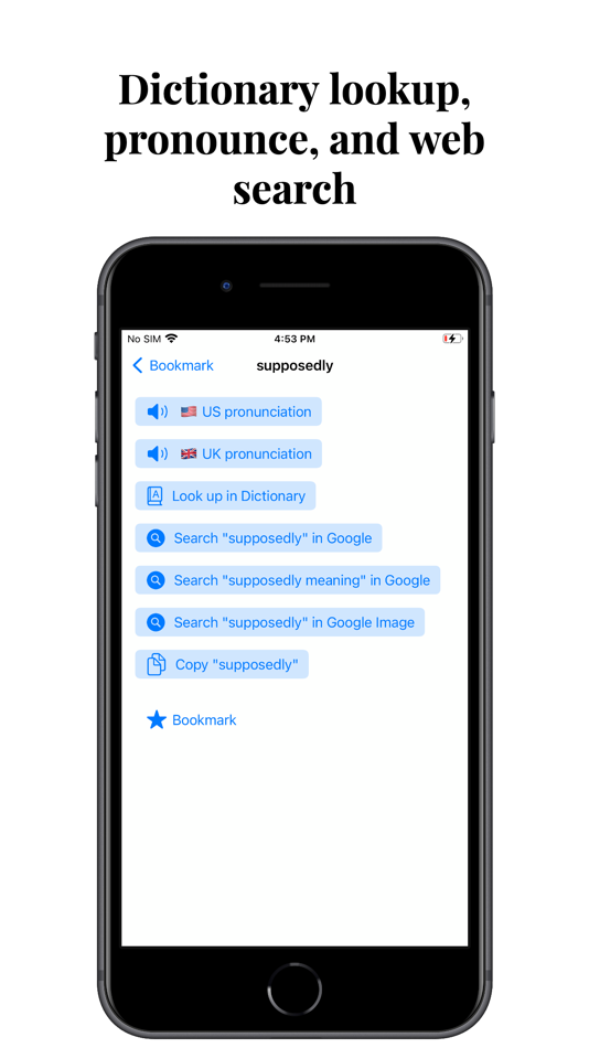 #2. Camera Dictionary + Web Search (iOS) Podle: Morning Avocado LLC