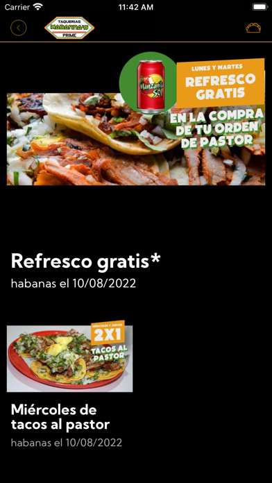 Taquerias Habannas Screenshot
