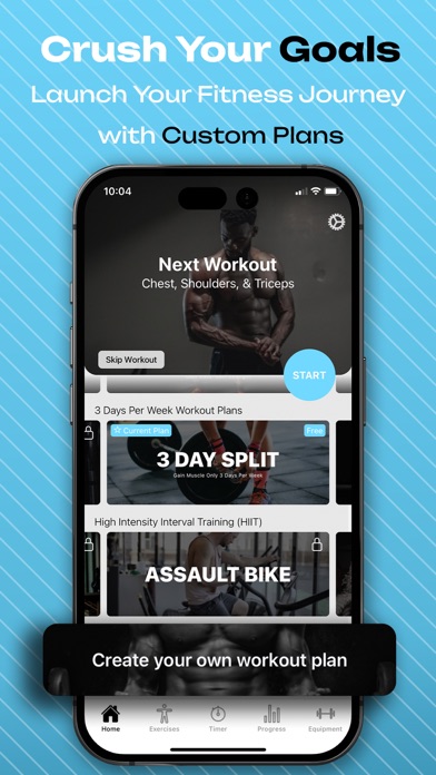 Beginner Workout Plans for Gym Screenshot