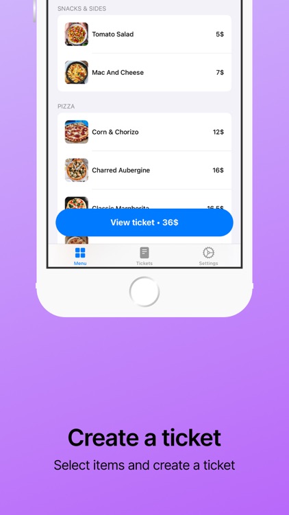Restaurant POS system
