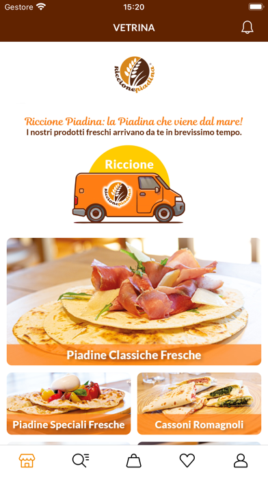 Riccione Piadina Shop Screenshot