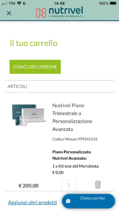 Nutrivel Screenshot