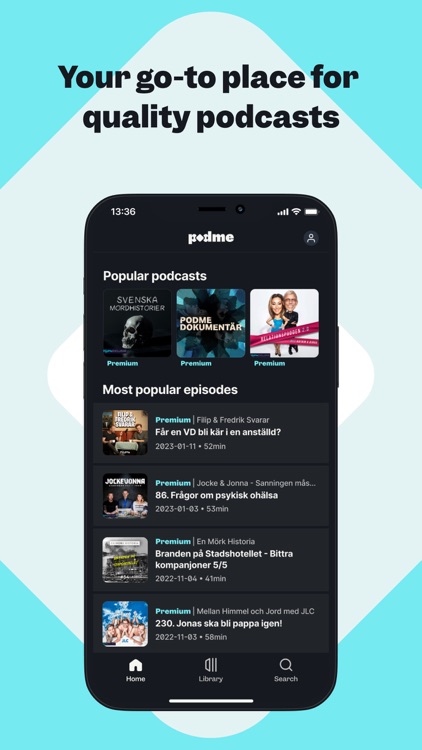 Podme: Premium Podcast player