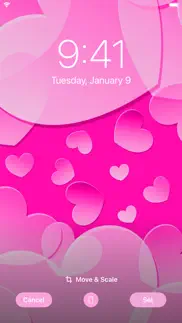 pink wallpaper for girls iphone screenshot 1