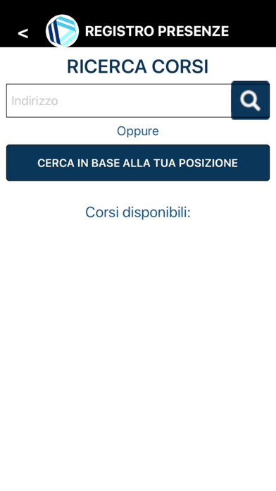 Registro Presenze FBA Screenshot