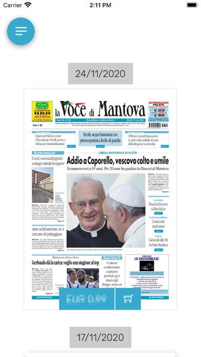 La Voce di Mantova Screenshot