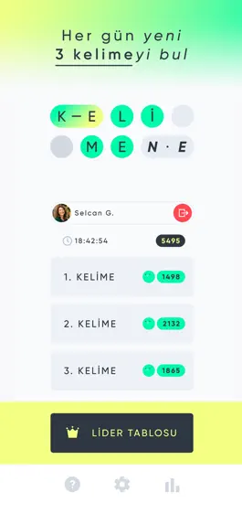 Game screenshot KelimeNe apk