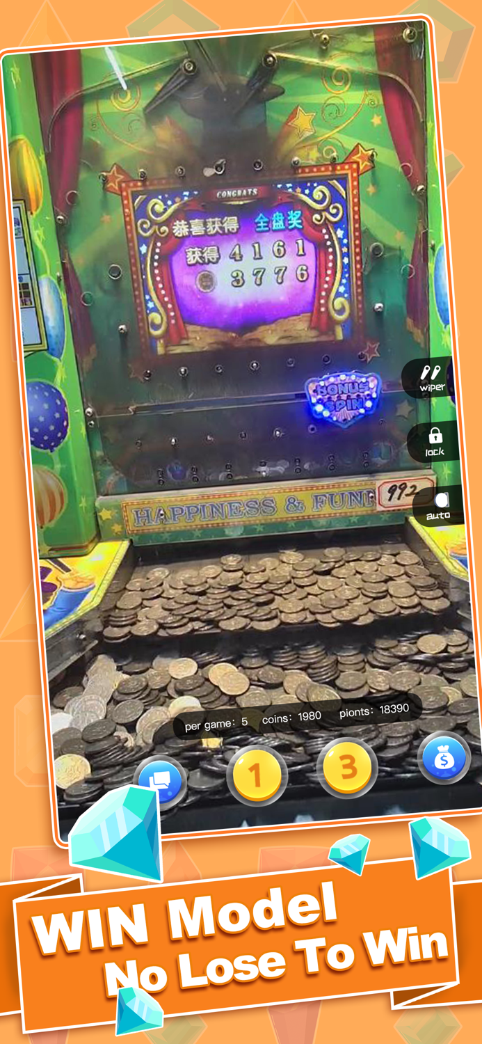 Coin Machine-Real coin pusher