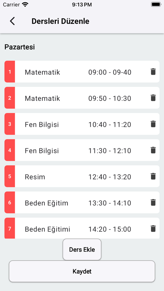 #4. Okul Sayacı - Tatil Sayacı (iOS) By: Berkay Zelyurt