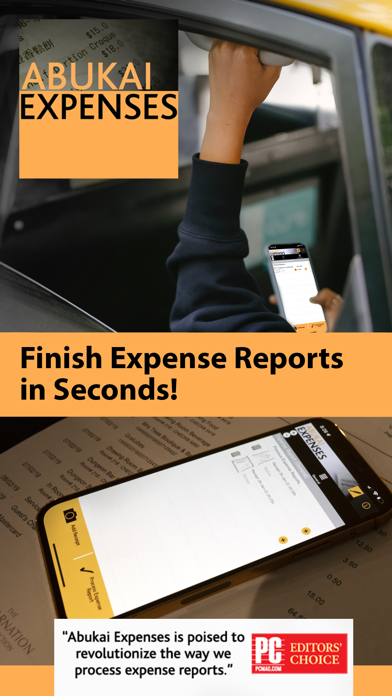 ABUKAI Expense Reports Receipt Screenshot