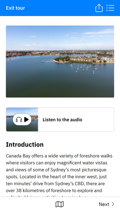 Screenshot #3 pour Canada Bay Walking Tours