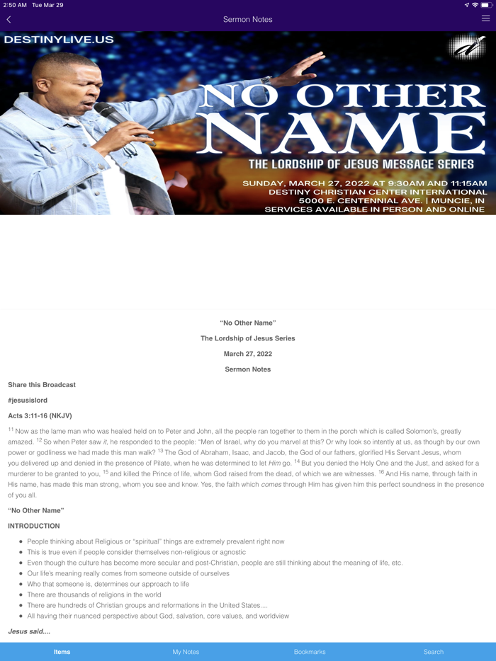 Destiny Christian Muncie