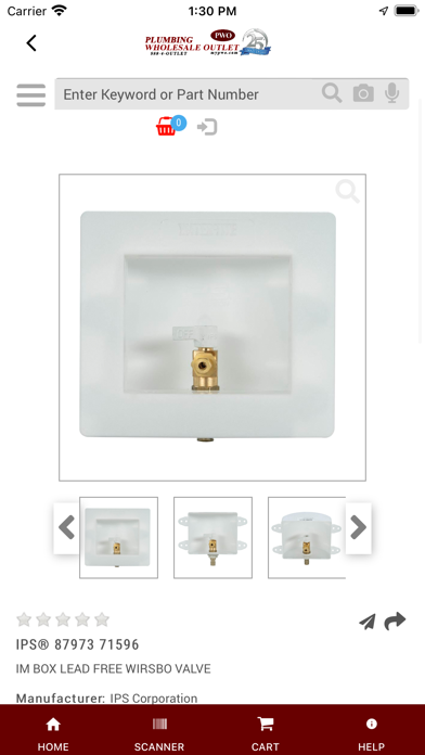 Plumbing Wholesale Outlet Screenshot