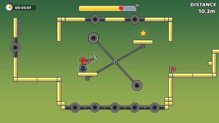 Stickman Hammer climb