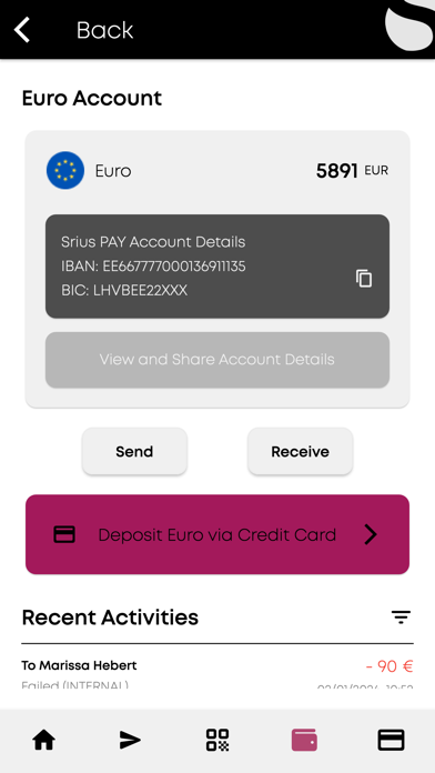 Srius Pay Screenshot