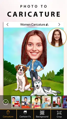 Game screenshot Photo Cartoon Caricature Maker apk