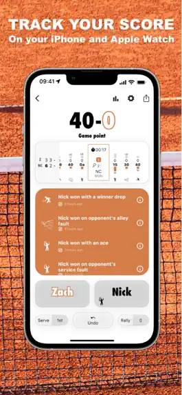 Game screenshot Tennis Score Keepr mod apk