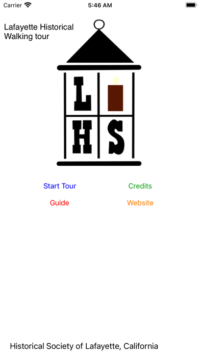 Lafayette History Screenshot