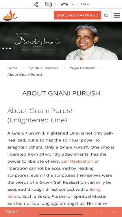 Dadabhagwan.org-SpiritualGuide screenshot-3