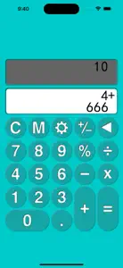 ColorfulCalcu screenshot #3 for iPhone