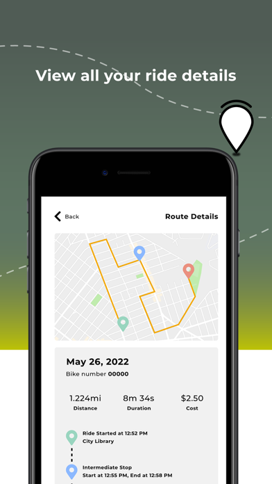 Papagayo Bike-Share Screenshot