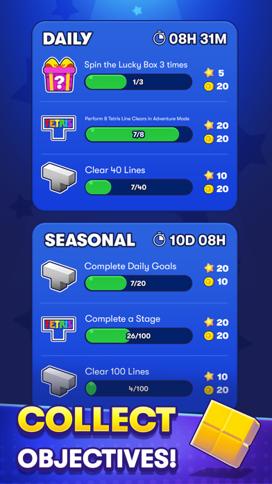 screenshot of Tetris® 7