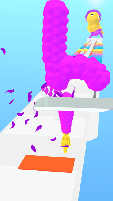 Long Hair Run! Screenshot