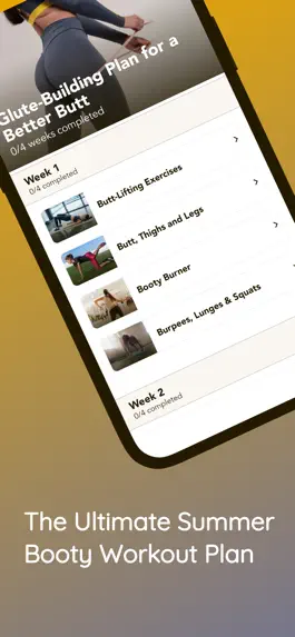 Game screenshot Booty Building Workout Plan apk